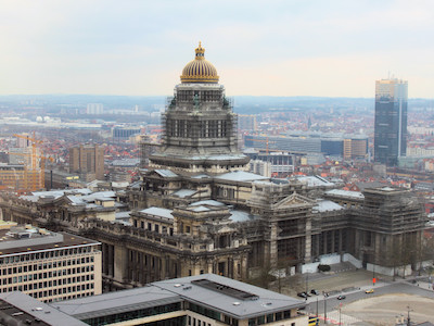 Palais de Justice from Hilton